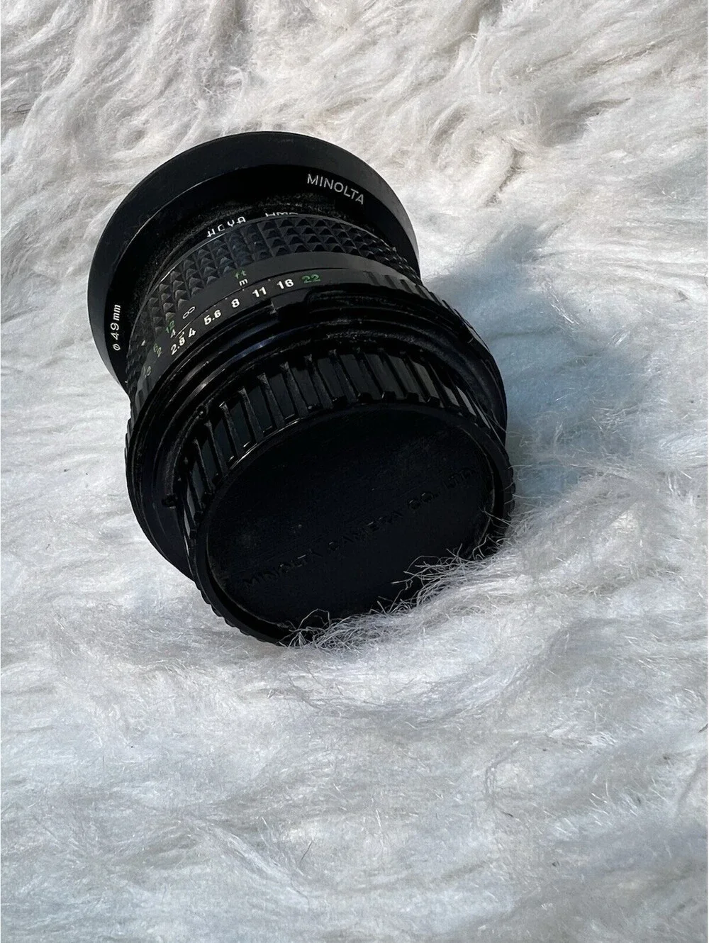 Minolta MD W.Rokkor-X 28mm f/2.8 Wide Angle Manual Focus Lens